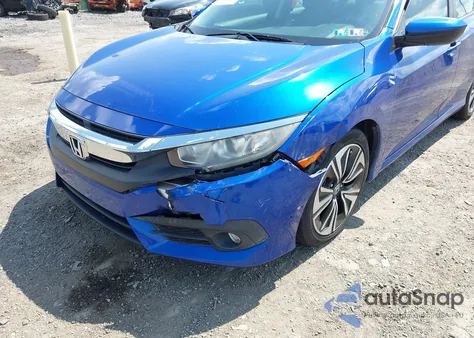 2017 Honda Civic Ex-T from USA, damaged, VIN 2HGFC1F37HH646623